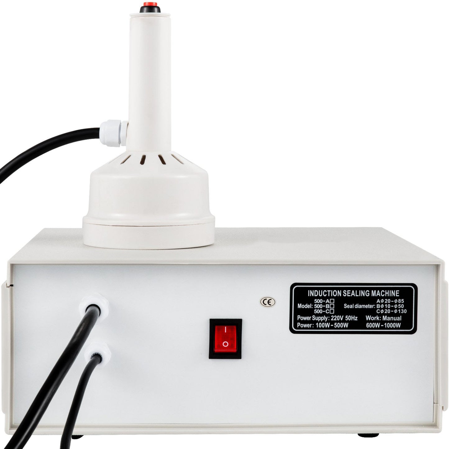 Induction Sealer, 20mm-100mm 110V Induction Bottle Sealing Machine, Induction Sealing Machine, White Bottle Cap Sealing Machine for Bottles